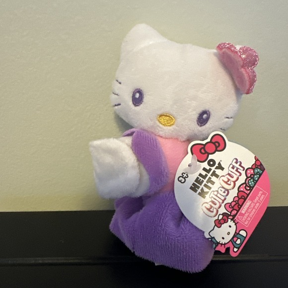 Hello‎ Kitty Cutie Cuff Slap Bracelet Wrist Hugger Fairy Sanrio 5" - Picture 1 of 6